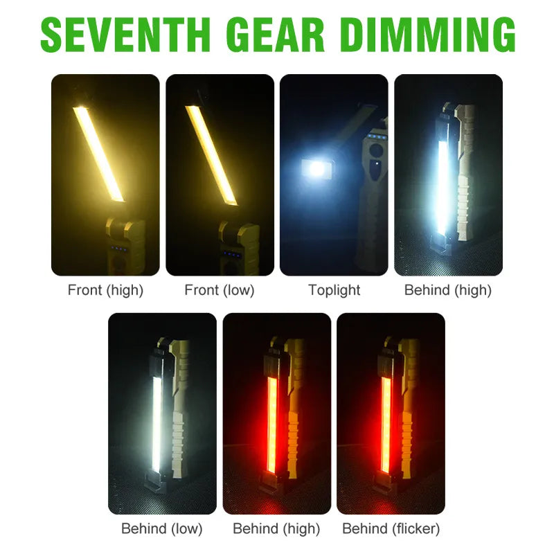 Multi-functional LED Service Lamp with Strong Magnet & Foldable Design